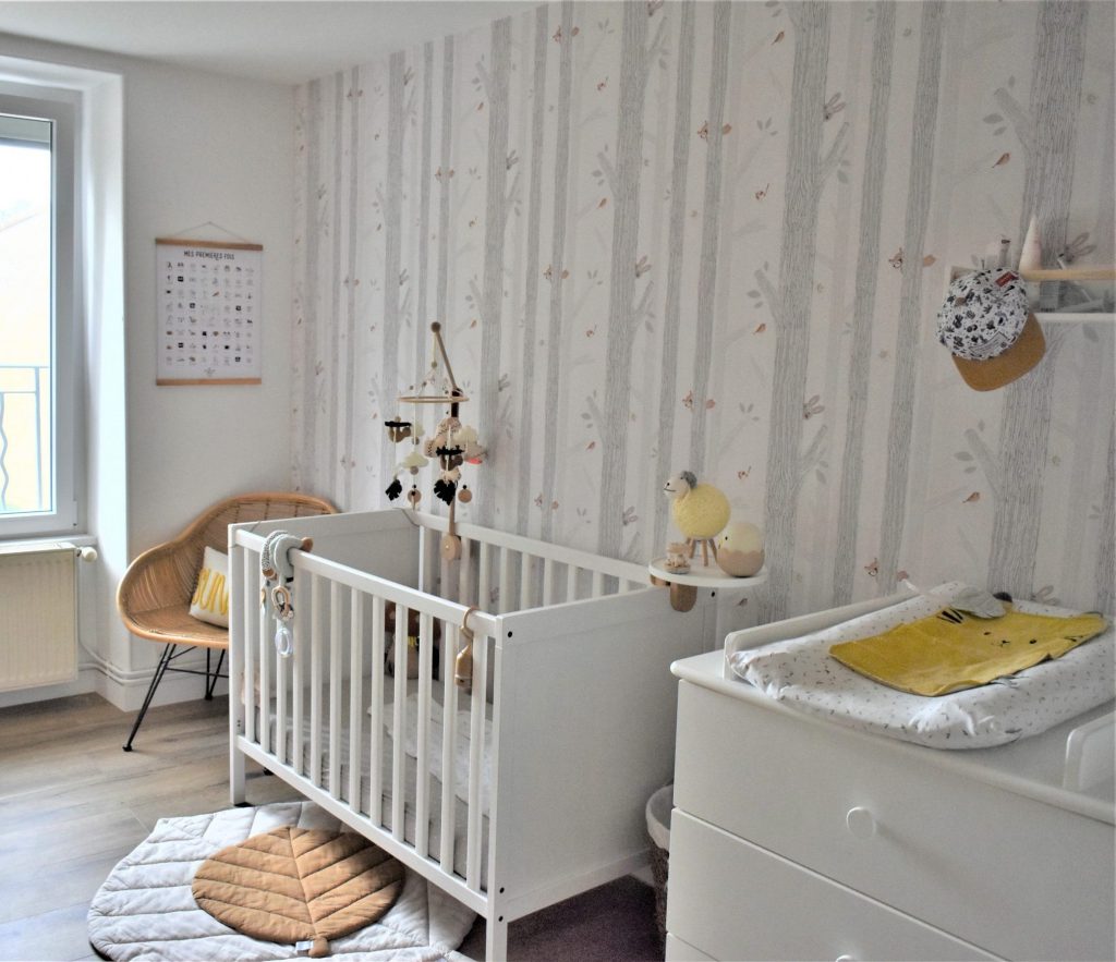 rénovation chambre bébé - mareen interior design