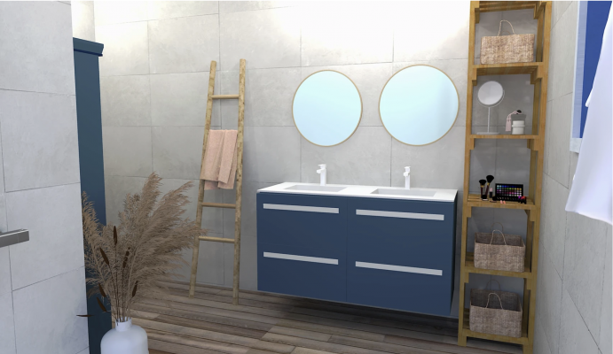 Home staging salle eau - mareen interior design