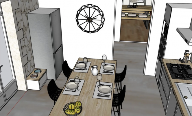 rénovation cuisine - mareen interior design